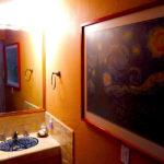 Vincent van Gogh bathroom